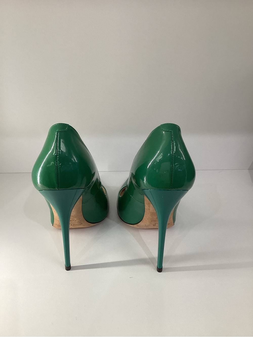 Jimmy Choo Emerald High Heels Pumps Sz 39 - Picture 6 of 6